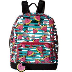 RARE Luv Betsey Johnson Iseeu Clear Watermelon Backpack